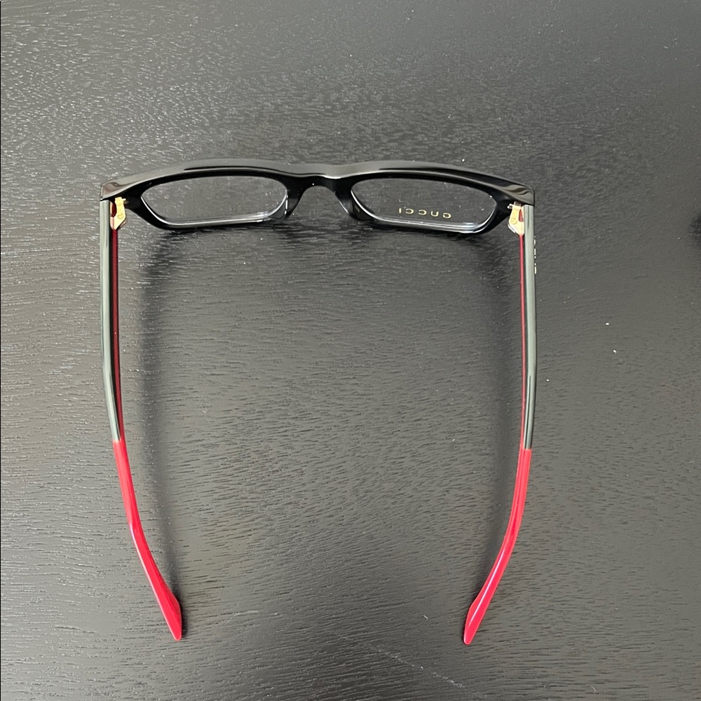 Gucci RX Black Red Green glasses Eyewear with Case NW - Picture 12 of 14